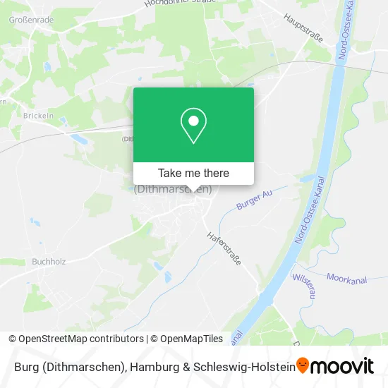 Карта Burg (Dithmarschen)