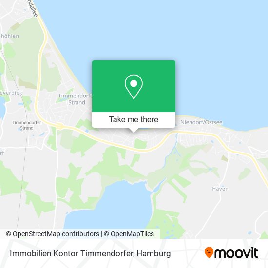 Immobilien Kontor Timmendorfer map