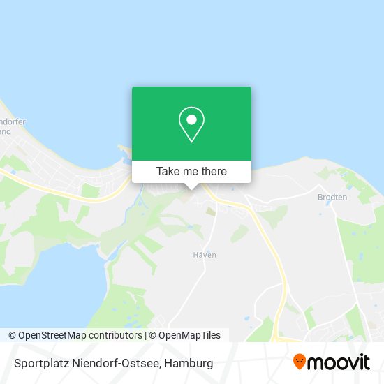 Sportplatz Niendorf-Ostsee map