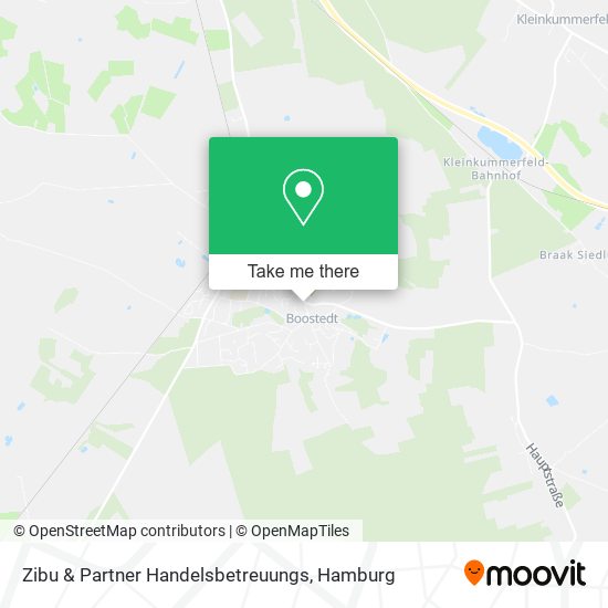 Zibu & Partner Handelsbetreuungs map