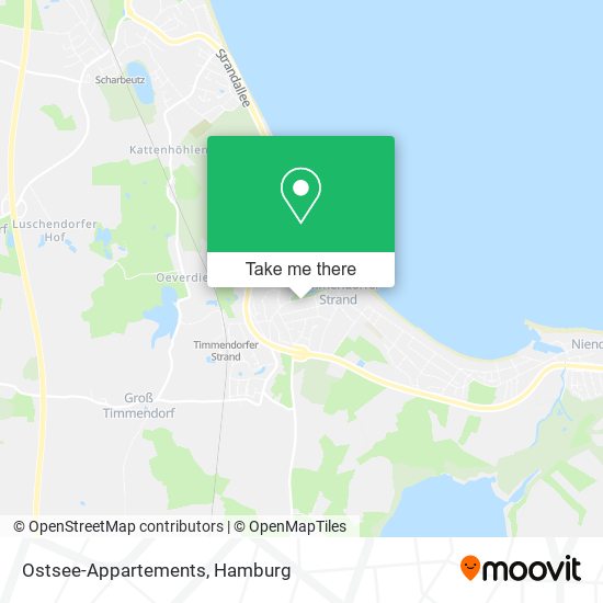 Ostsee-Appartements map