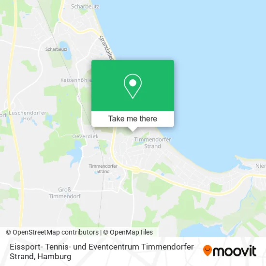 Карта Eissport- Tennis- und Eventcentrum Timmendorfer Strand
