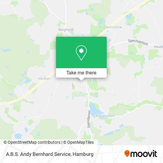 A.B.S. Andy Bernhard Service map