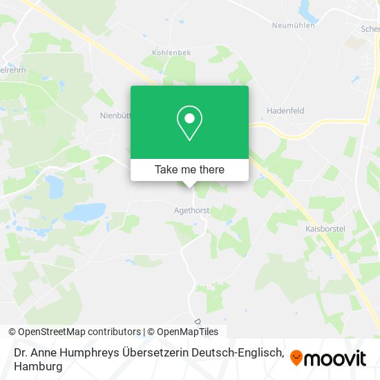 Dr. Anne Humphreys Übersetzerin Deutsch-Englisch map
