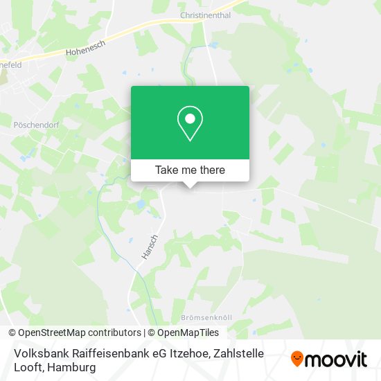 Volksbank Raiffeisenbank eG Itzehoe, Zahlstelle Looft map