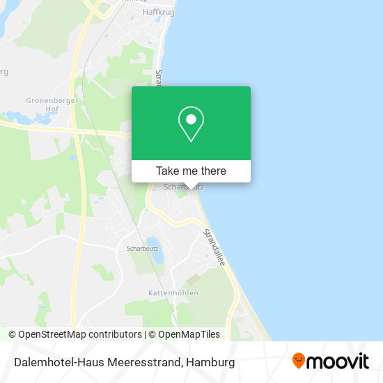 Dalemhotel-Haus Meeresstrand map