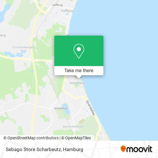 Карта Sebago Store Scharbeutz