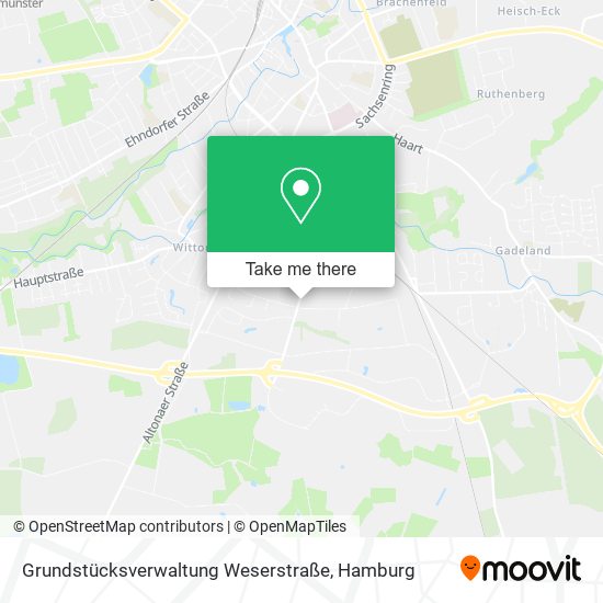 Grundstücksverwaltung Weserstraße map