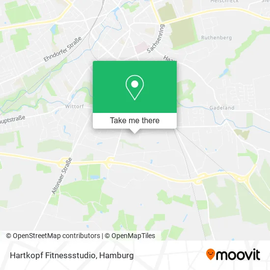 Карта Hartkopf Fitnessstudio