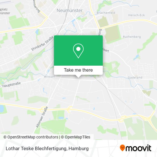 Lothar Teske Blechfertigung map