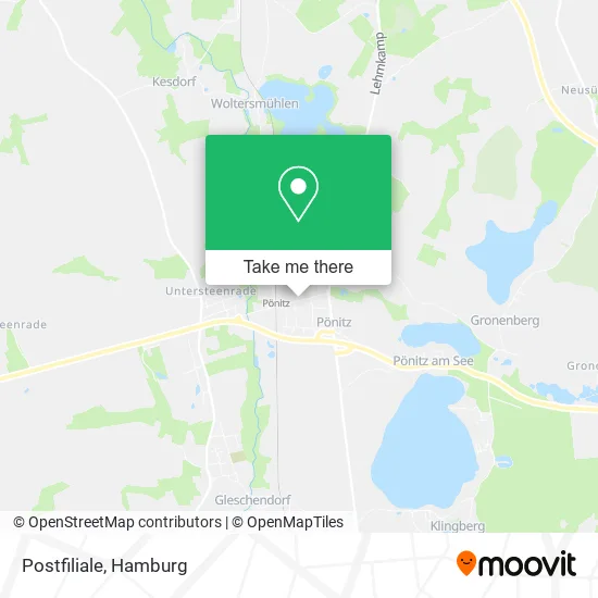 Карта Postfiliale