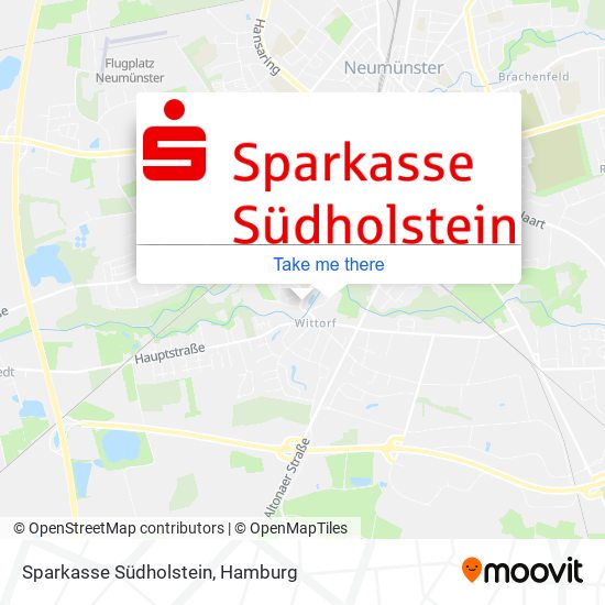 Sparkasse Südholstein map