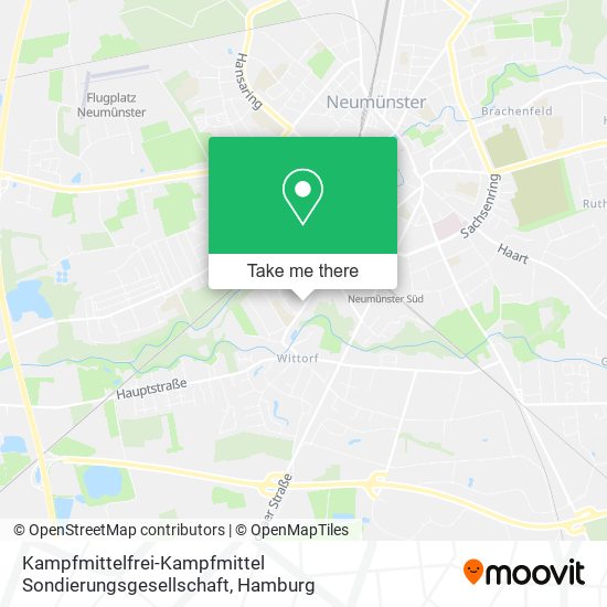 Kampfmittelfrei-Kampfmittel Sondierungsgesellschaft map