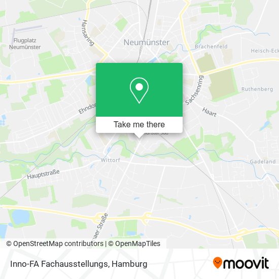 Inno-FA Fachausstellungs map