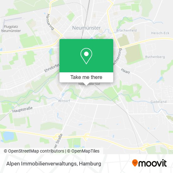 Alpen Immobilienverwaltungs map