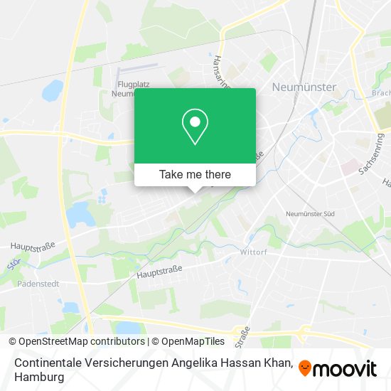 Continentale Versicherungen Angelika Hassan Khan map