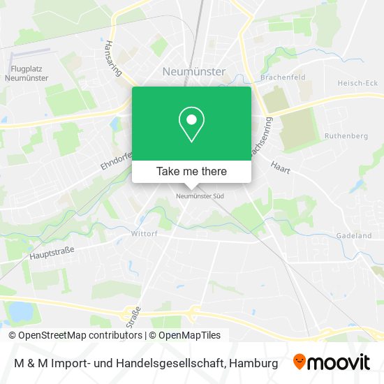 M & M Import- und Handelsgesellschaft map