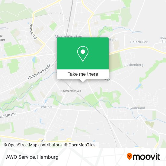 AWO Service map