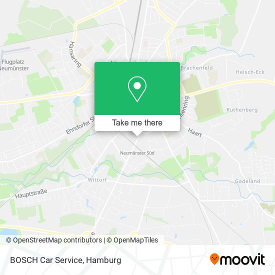 BOSCH Car Service map