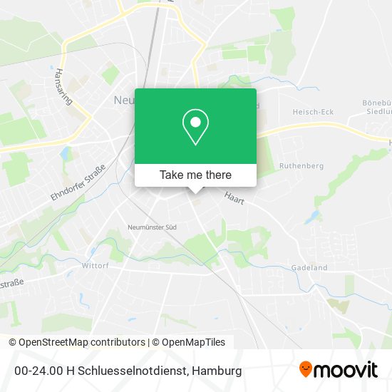 00-24.00 H Schluesselnotdienst map