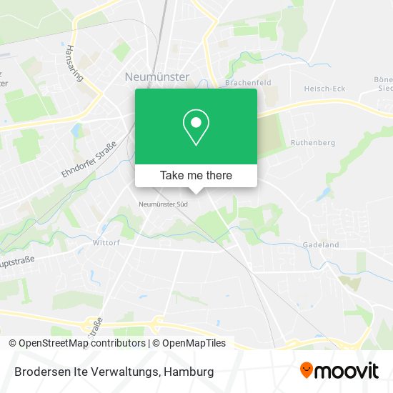 Brodersen Ite Verwaltungs map