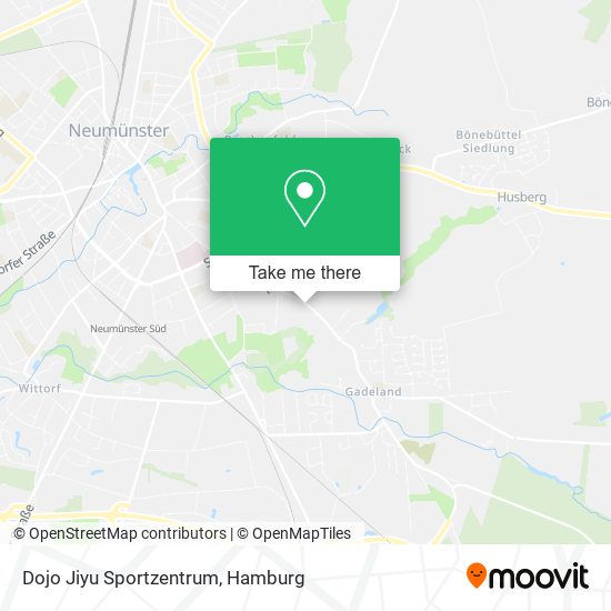 Dojo Jiyu Sportzentrum map