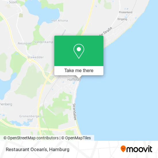 Карта Restaurant Ocean's