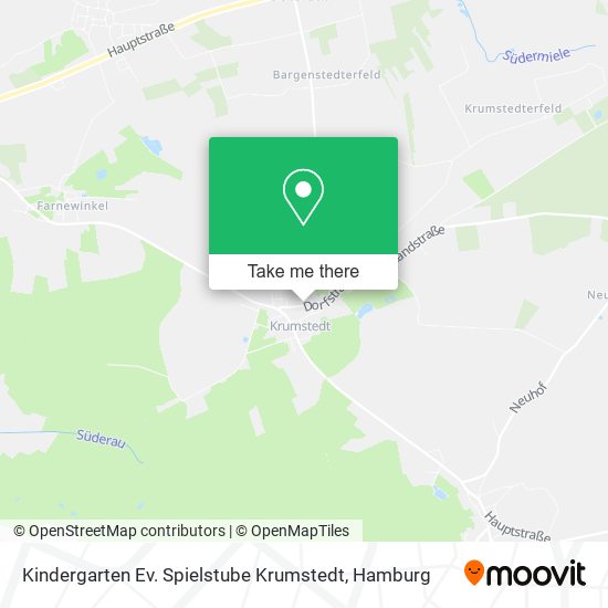 Kindergarten Ev. Spielstube Krumstedt map