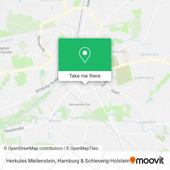 Карта Herkules Meilenstein