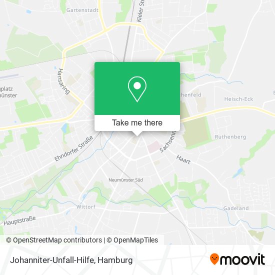 Johanniter-Unfall-Hilfe map