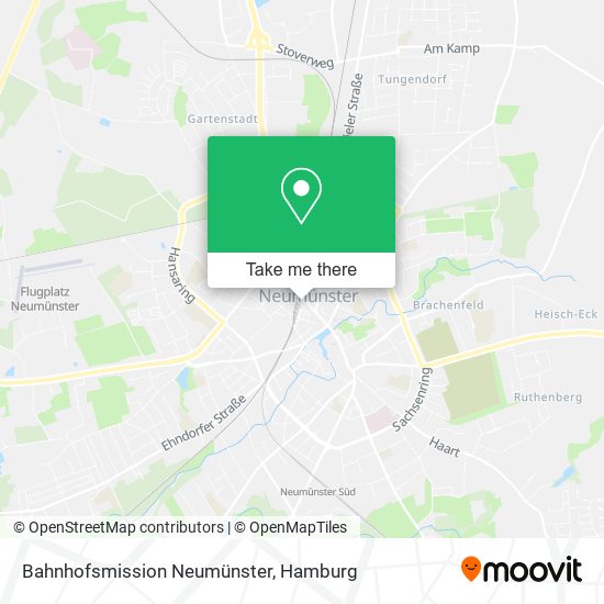 Bahnhofsmission Neumünster map