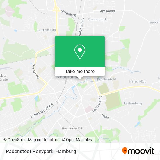Padenstedt Ponypark map