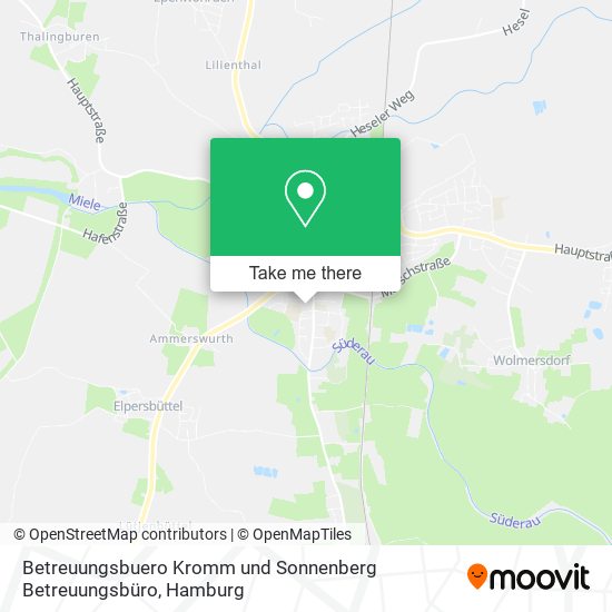 Betreuungsbuero Kromm und Sonnenberg Betreuungsbüro map