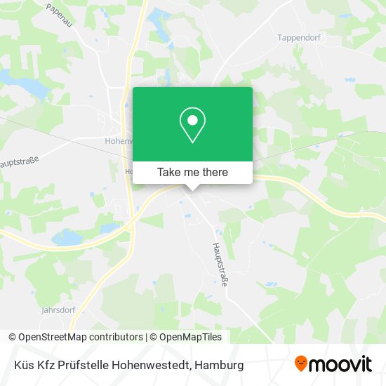 Küs Kfz Prüfstelle Hohenwestedt map