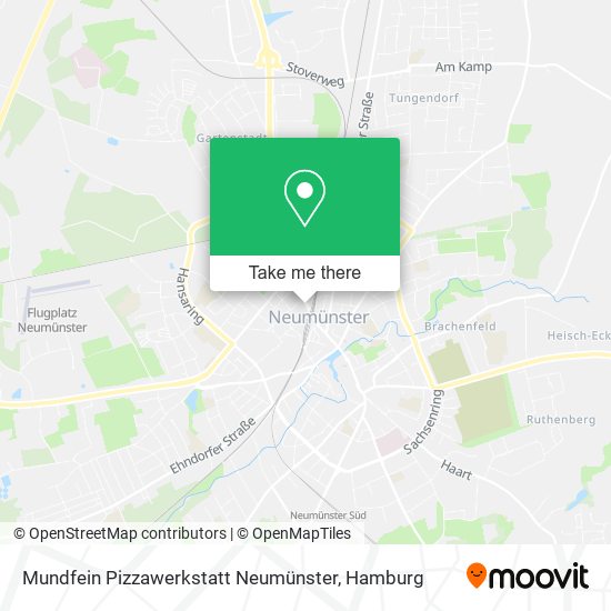 Mundfein Pizzawerkstatt Neumünster map