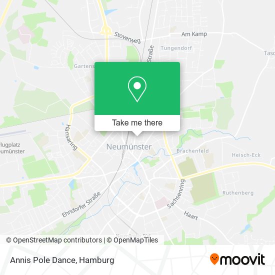 Annis Pole Dance map