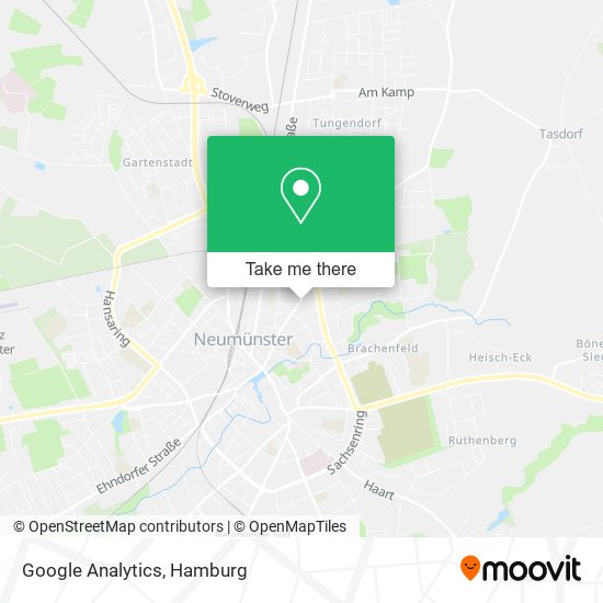 Google Analytics map