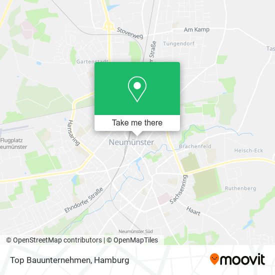 Top Bauunternehmen map