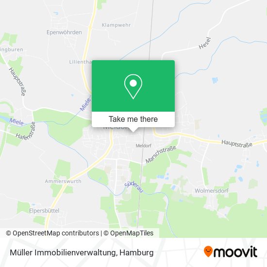 Müller Immobilienverwaltung map