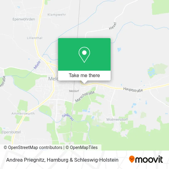 Карта Andrea Priegnitz