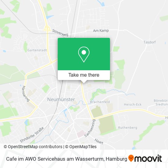 Cafe im AWO Servicehaus am Wasserturm map