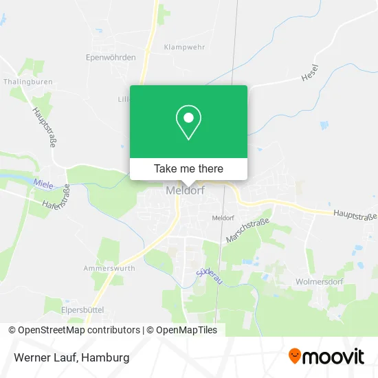 Карта Werner Lauf