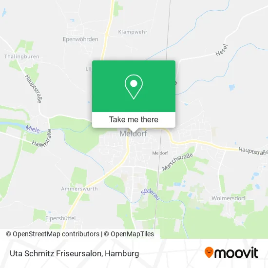 Uta Schmitz Friseursalon map