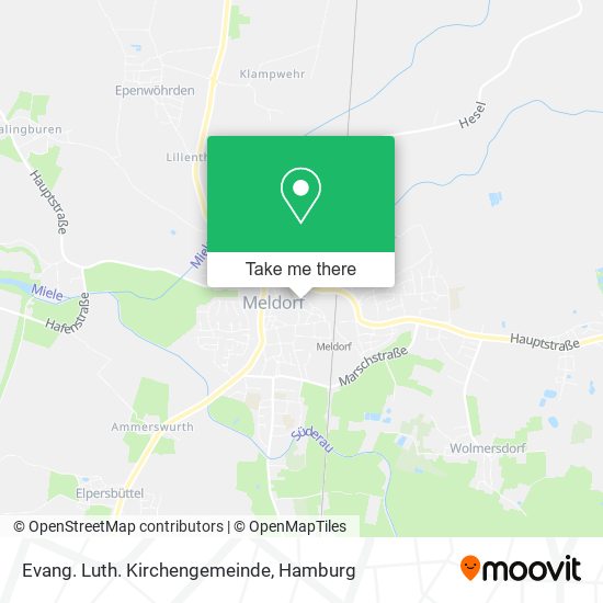 Evang. Luth. Kirchengemeinde map