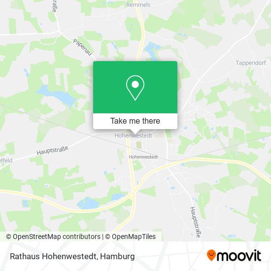 Rathaus Hohenwestedt map