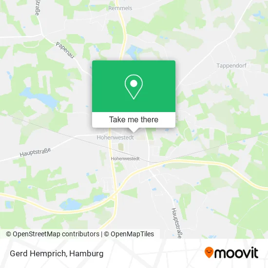 Карта Gerd Hemprich