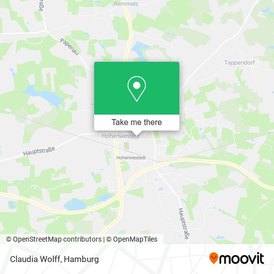 Claudia Wolff map