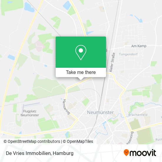 De Vries Immobilien map