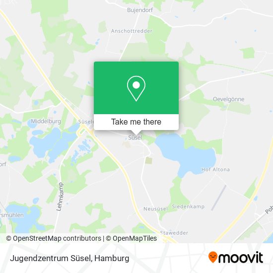 Jugendzentrum Süsel map