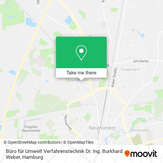 Büro für Umwelt Verfahrenstechnik Dr. Ing. Burkhard Weber map